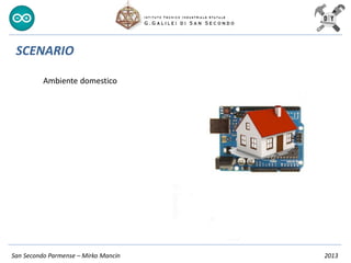 San Secondo Parmense – Mirko Mancin 2013
SCENARIO
Ambiente domestico
 