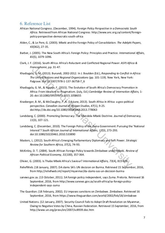 Democracy in south africa essay
