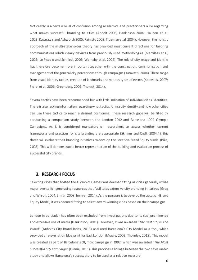 Phd thesis on brand equity