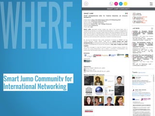 Smart Jump Community for
International Networking
 