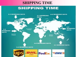 SHIPPING TIME
 
