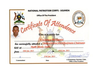 NPC - U Certificate