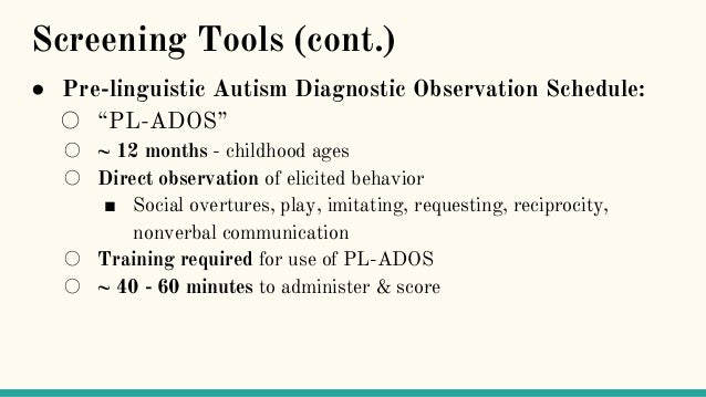 Autism Screening And Scoring Guides >> Autism Spectrum Disorder Asd Presentation Autism Screening And Scoring Guides >> Autism Spectrum Disorder Asd Presentation
