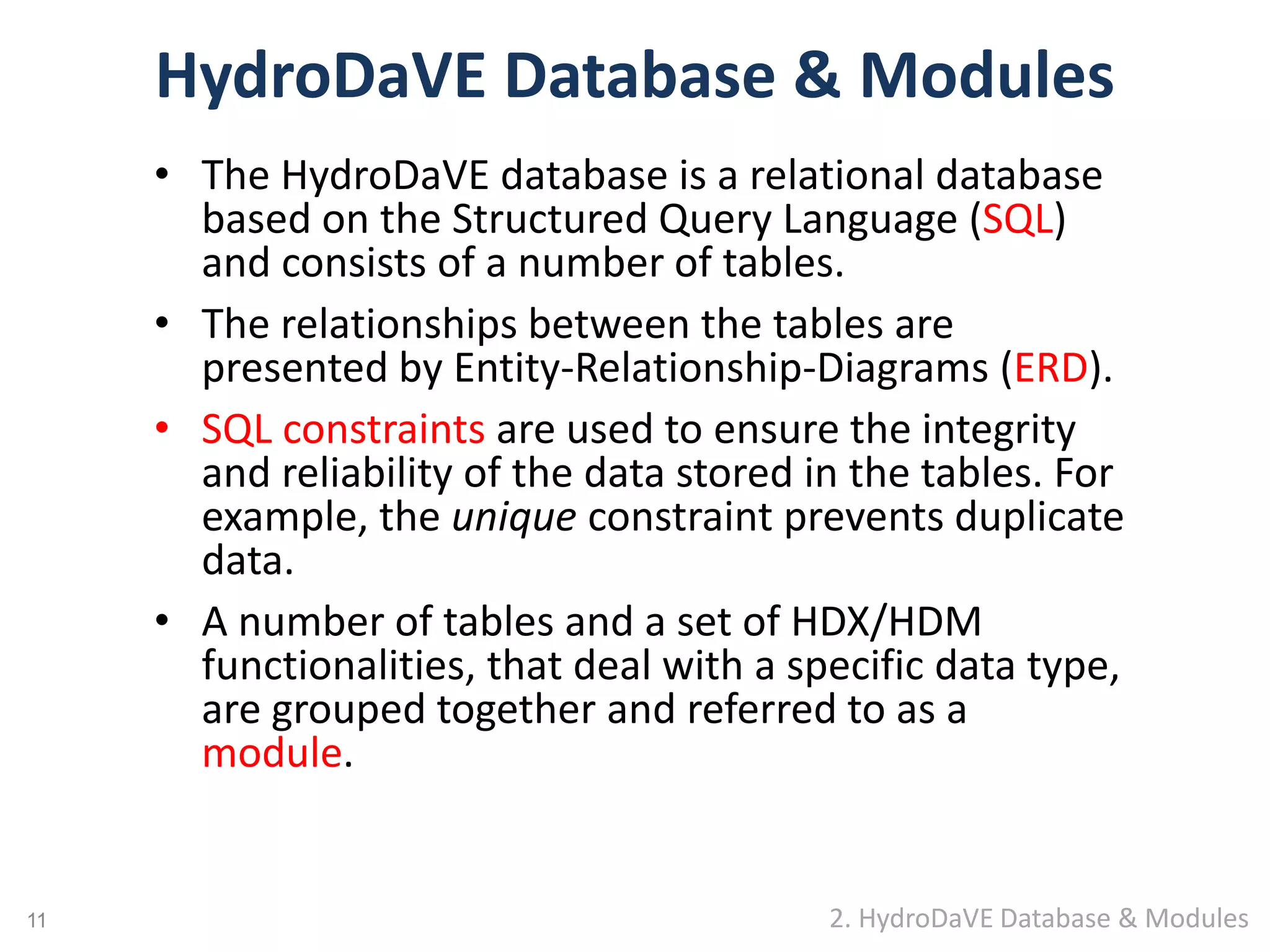 2016_NGWA_SUMMIT_HydroDaVE_Presentation_Final | PPTX | Databases ...