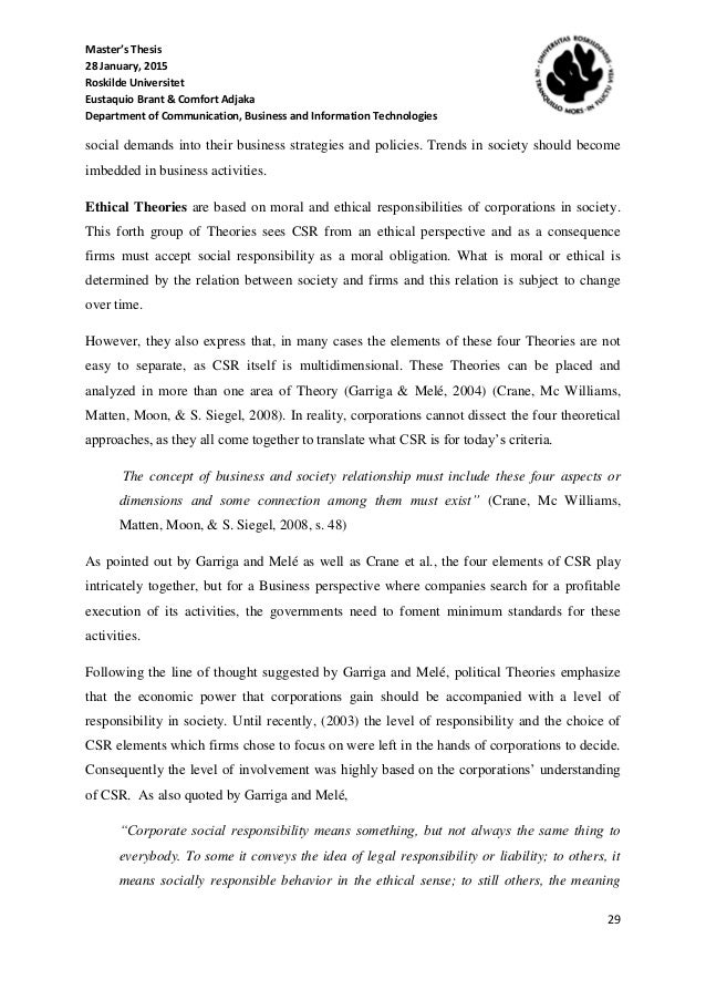 Master thesis format picture