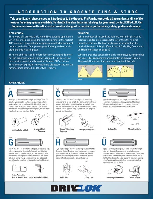 Introduction to Grooved Pins & Studs | PDF | Bowling | Sports