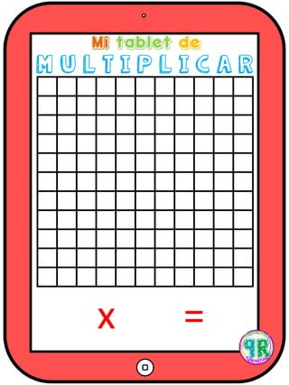 x =
M U L T I P L I C A R
 