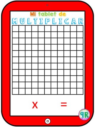 x =
M U L T I P L I C A R
 