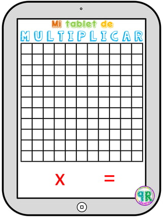 x =
M U L T I P L I C A R
 