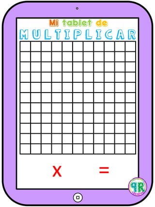 x =
M U L T I P L I C A R
 