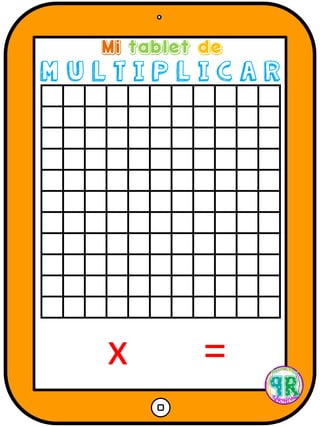 x =
M U L T I P L I C A R
 