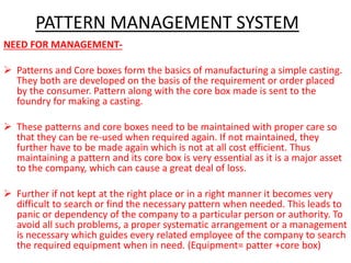 Pattern Management Image 6 MONTH INTERNSHIP AT | PPTX