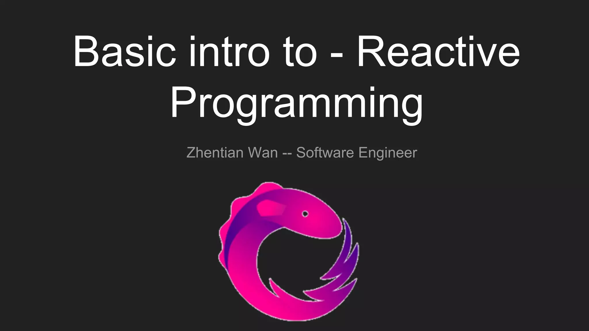 Reactive Programming | PPT