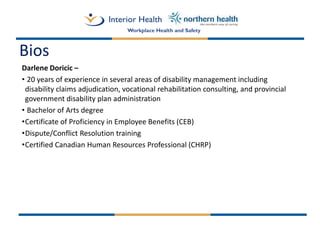 Disability Management Best Practices