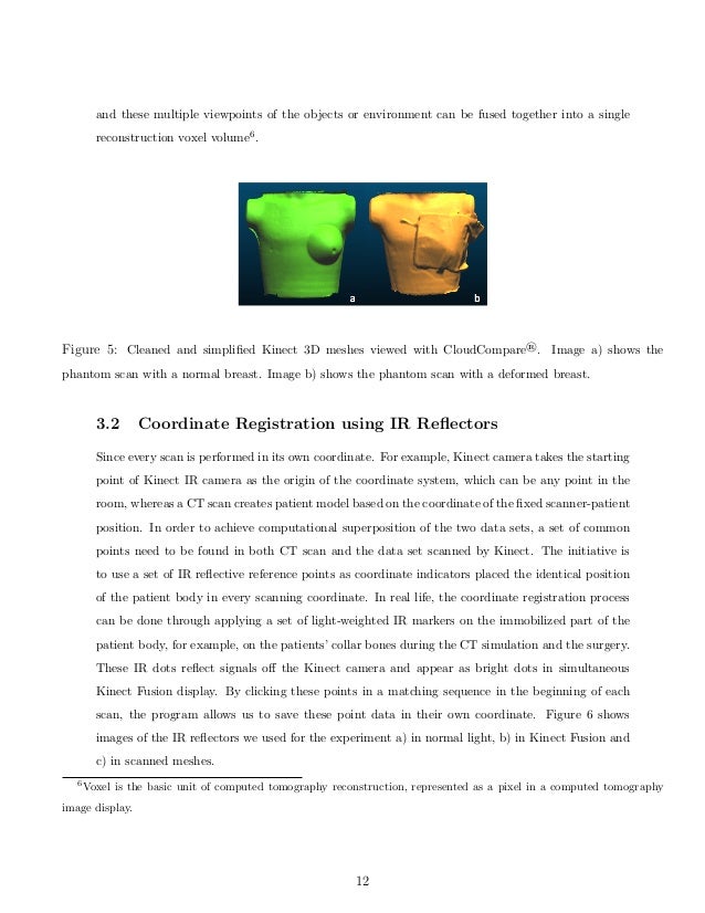 Computed tomography thesis
