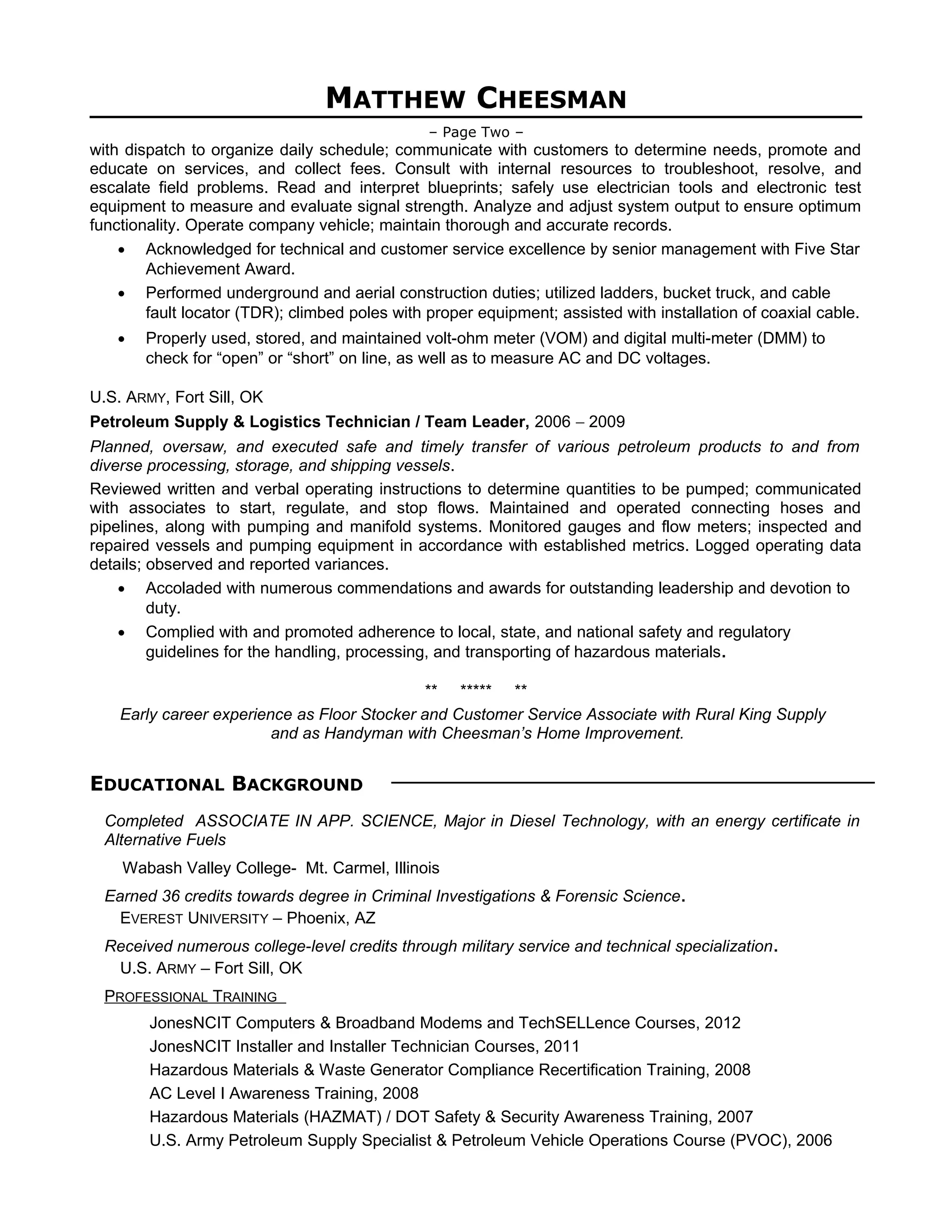Matthew Cheesman PDF equipment-repair-options-tractor-equipment-co