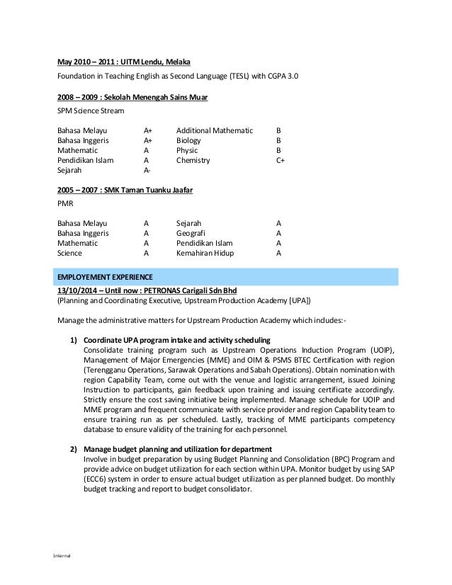 Cv Hamizah Aqilah Abdullah 2016