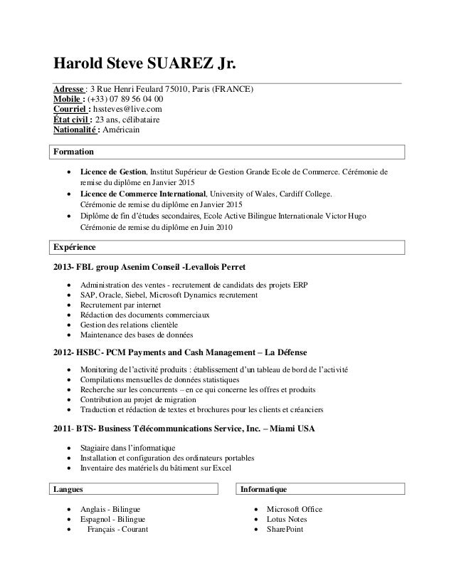 resume en francais