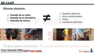 Tema 2: Lectura de incendio: Método BE-SAHF. | PPTX