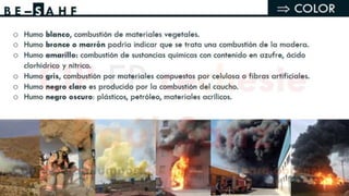 Tema 2: Lectura de incendio: Método BE-SAHF. | PPTX
