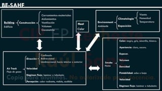 Tema 2: Lectura de incendio: Método BE-SAHF. | PPTX