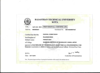 BTECH COMPRESED CERTIFICATE | PDF