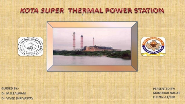 Kota super thermal power plant,kstps ppt,RTU