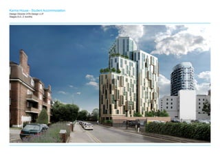 Design Director HTA Design LLP.
Stages A-D, 2 months
Karma House - Student Accommodation
 