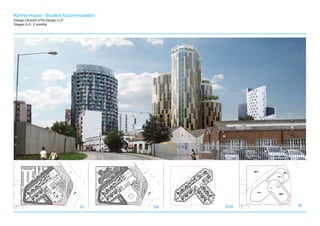 Design Director HTA Design LLP.
Stages A-D, 2 months
Karma House - Student Accommodation
G 1st 2nd R
 