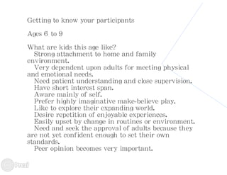 Youth Specialist Training