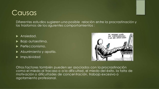 Procrastinación