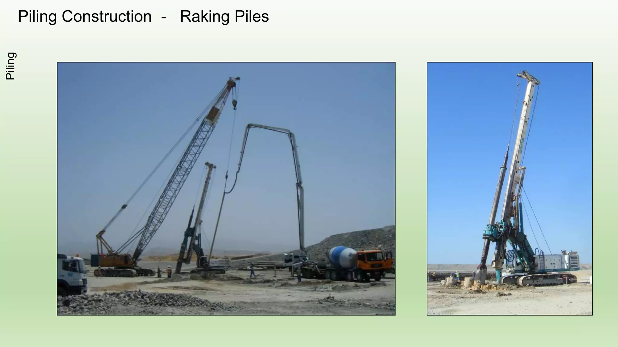 Setting out & Surveying
 