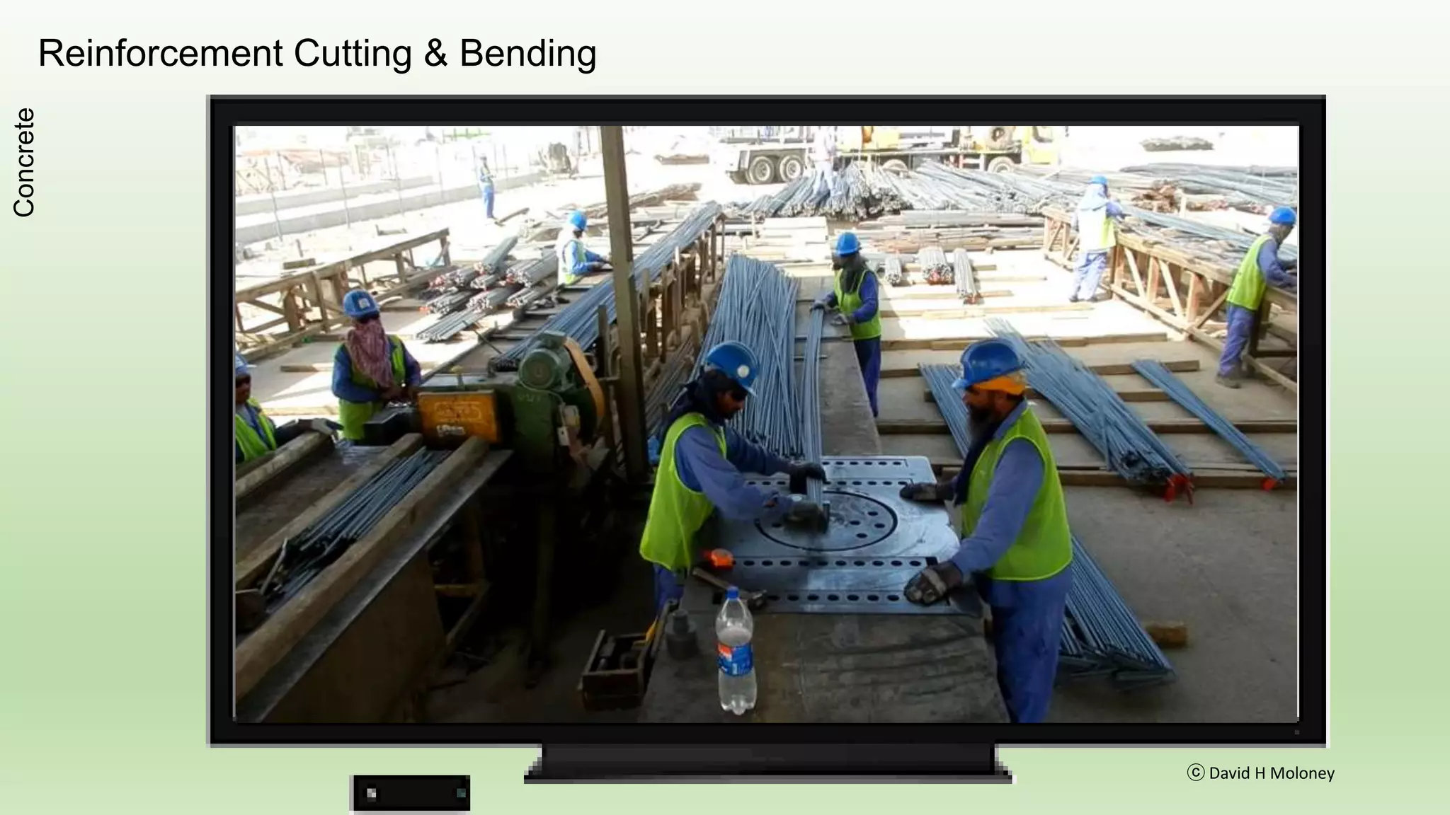 Bridge Post Tensioning Deck
Concrete
 