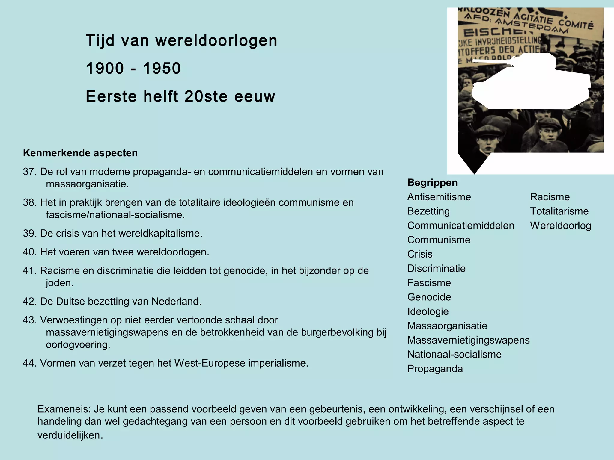 0b tien tijdvakken en kenmerkende aspecten | PPT