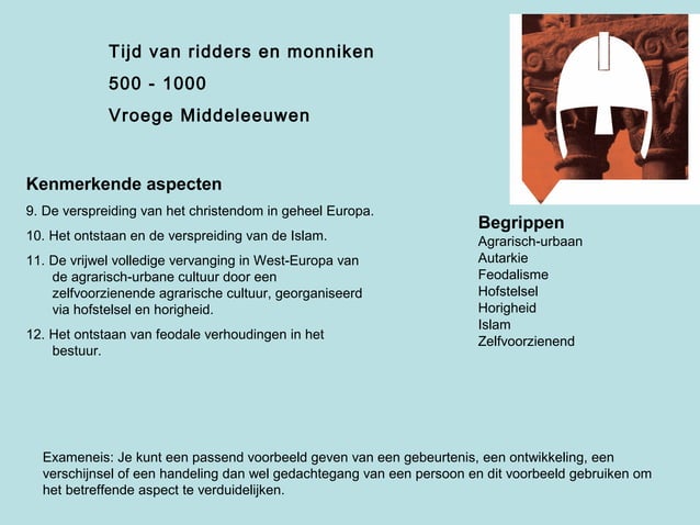 0b tien tijdvakken en kenmerkende aspecten | PPT