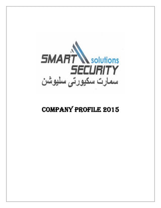 Company Profile 2015
 