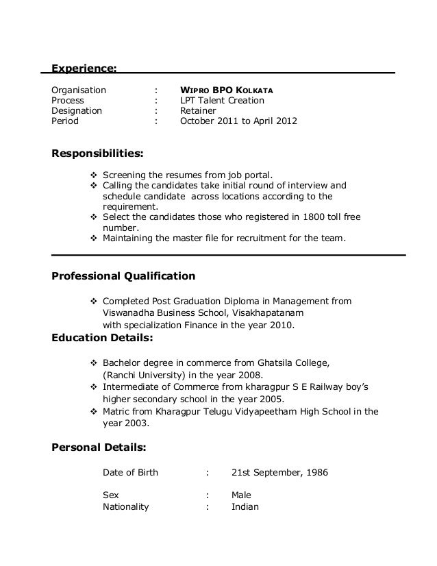 atm resume reconciliation suresh yrs resume 2.5