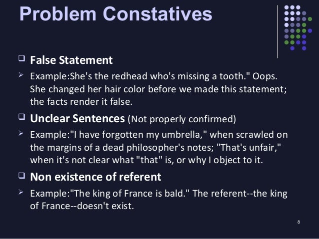 Contative Performative And Constative Examples – SSMSR