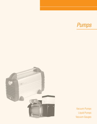 Pumps
Vacuum Pumps
Liquid Pumps
Vacuum Gauges
 