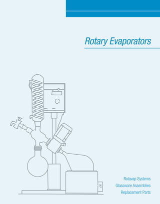 Rotary Evaporators
Rotavap Systems
Glassware Assemblies
Replacement Parts
 