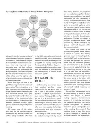 Portfolio Management & S&OP | PDF