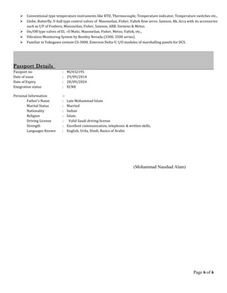 MOHAMMAD Updated CV | DOC