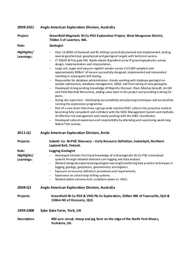 Europass cv example student image