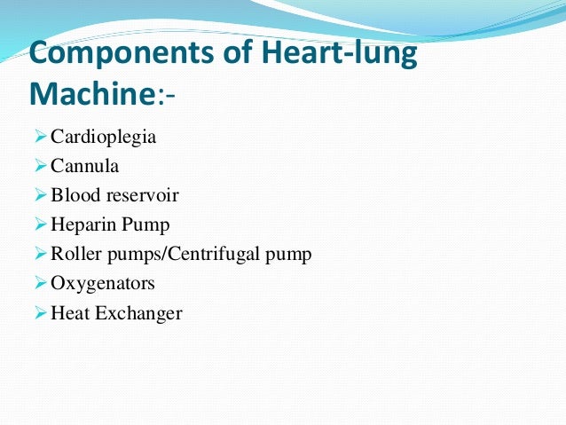 Heart Lung Mechine