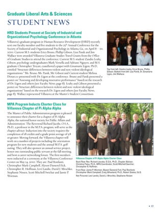 Anne Rafferty Villanova Villanova University Award June2010 | PDF