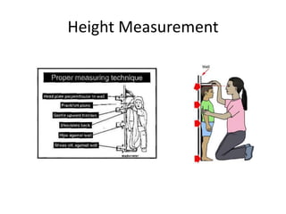 Height Measurement
 
