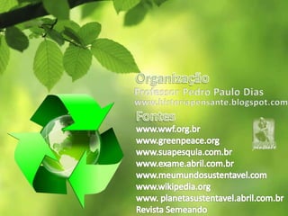 Meio ambiente e desenvolvimento sustentvel