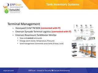 Tank Inventory System Cybersecurity in Oil Gas Industry | PPTX