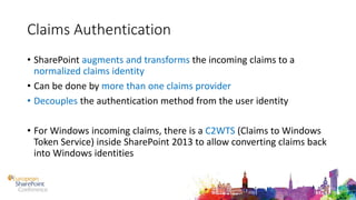 ESPC15 - Extending Authentication and Authorization
