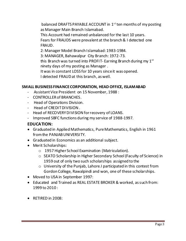 day trader resume